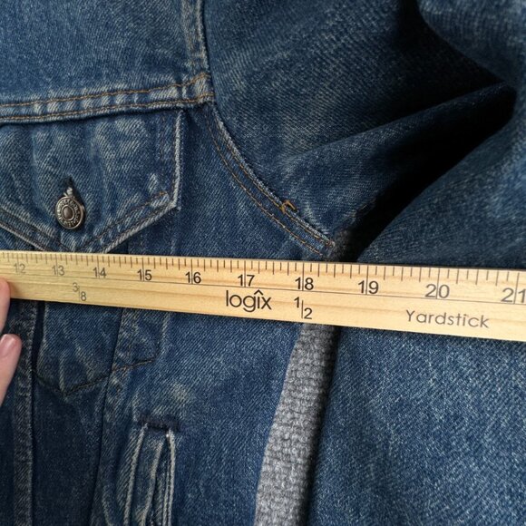 VTG LEVIS Trucker Jacket 70506-0216 Denim Type 3 USA Blue FACT. 527 Size 34 - Picture 5 of 16